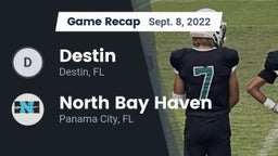 Recap: Destin  vs. North Bay Haven  2022