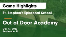 St. Stephen's Episcopal School vs Out of Door Academy Game Highlights - Oct. 13, 2022