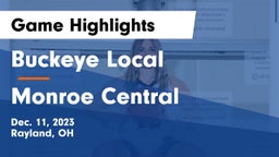 Buckeye Local  vs Monroe Central  Game Highlights - Dec. 11, 2023
