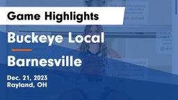 Buckeye Local  vs Barnesville  Game Highlights - Dec. 21, 2023