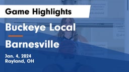 Buckeye Local  vs Barnesville  Game Highlights - Jan. 4, 2024