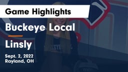 Buckeye Local  vs Linsly  Game Highlights - Sept. 2, 2022