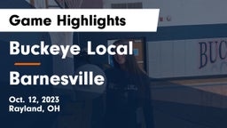 Buckeye Local  vs Barnesville  Game Highlights - Oct. 12, 2023