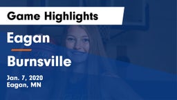 Eagan  vs Burnsville Game Highlights - Jan. 7, 2020