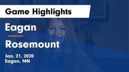 Eagan  vs Rosemount  Game Highlights - Jan. 21, 2020