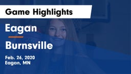 Eagan  vs Burnsville Game Highlights - Feb. 26, 2020
