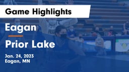 Eagan  vs Prior Lake  Game Highlights - Jan. 24, 2023