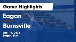 Eagan  vs Burnsville Game Highlights - Jan. 17, 2024
