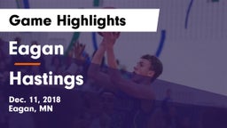 Eagan  vs Hastings  Game Highlights - Dec. 11, 2018
