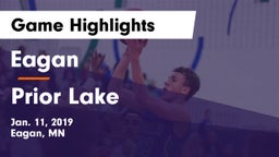 Eagan  vs Prior Lake  Game Highlights - Jan. 11, 2019