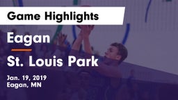 Eagan  vs St. Louis Park  Game Highlights - Jan. 19, 2019