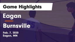 Eagan  vs Burnsville  Game Highlights - Feb. 7, 2020