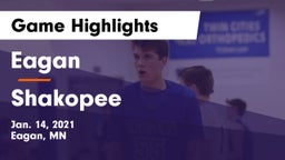 Eagan  vs Shakopee Game Highlights - Jan. 14, 2021