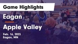 Eagan  vs Apple Valley  Game Highlights - Feb. 16, 2023
