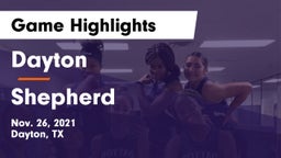 Dayton  vs Shepherd  Game Highlights - Nov. 26, 2021