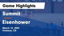 Summit  vs Eisenhower  Game Highlights - March 12, 2024