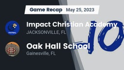 Recap: Impact Christian Academy vs. Oak Hall School 2023