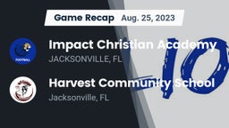 Recap: Impact Christian Academy vs. Harvest Community School 2023