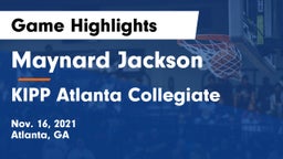 Maynard Jackson  vs KIPP Atlanta Collegiate Game Highlights - Nov. 16, 2021