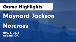 Maynard Jackson  vs Norcross  Game Highlights - Nov. 9, 2023