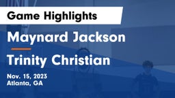 Maynard Jackson  vs Trinity Christian  Game Highlights - Nov. 15, 2023