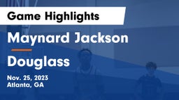 Maynard Jackson  vs Douglass  Game Highlights - Nov. 25, 2023