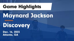 Maynard Jackson  vs Discovery  Game Highlights - Dec. 16, 2023