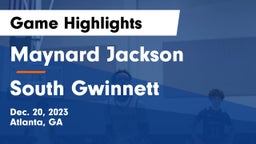 Maynard Jackson  vs South Gwinnett  Game Highlights - Dec. 20, 2023