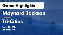 Maynard Jackson  vs Tri-Cities  Game Highlights - Jan. 14, 2024