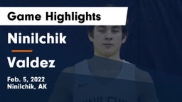 Ninilchik  vs Valdez  Game Highlights - Feb. 5, 2022