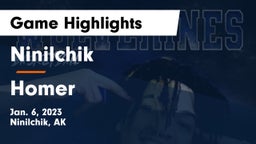 Ninilchik  vs Homer  Game Highlights - Jan. 6, 2023