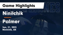 Ninilchik  vs Palmer  Game Highlights - Jan. 21, 2023