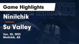 Ninilchik  vs Su Valley  Game Highlights - Jan. 28, 2023