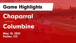 Chaparral  vs Columbine Game Highlights - May 10, 2023