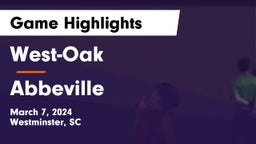 West-Oak  vs Abbeville  Game Highlights - March 7, 2024