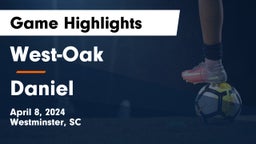 West-Oak  vs Daniel  Game Highlights - April 8, 2024