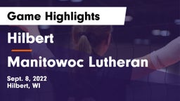 Hilbert  vs Manitowoc Lutheran  Game Highlights - Sept. 8, 2022