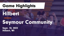 Hilbert  vs Seymour Community  Game Highlights - Sept. 10, 2022