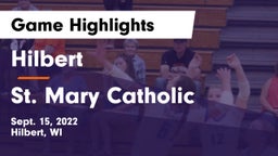 Hilbert  vs St. Mary Catholic  Game Highlights - Sept. 15, 2022