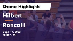 Hilbert  vs Roncalli  Game Highlights - Sept. 17, 2022