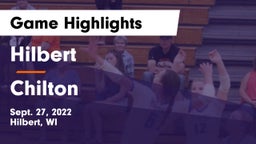 Hilbert  vs Chilton  Game Highlights - Sept. 27, 2022