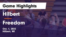 Hilbert  vs Freedom  Game Highlights - Oct. 1, 2022