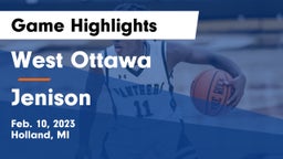 West Ottawa  vs Jenison   Game Highlights - Feb. 10, 2023