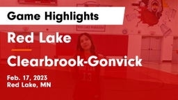 Red Lake  vs Clearbrook-Gonvick  Game Highlights - Feb. 17, 2023