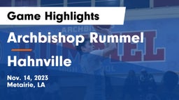 Archbishop Rummel  vs Hahnville  Game Highlights - Nov. 14, 2023