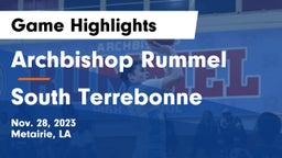 Archbishop Rummel  vs South Terrebonne  Game Highlights - Nov. 28, 2023