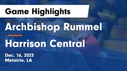 Archbishop Rummel  vs Harrison Central Game Highlights - Dec. 16, 2023