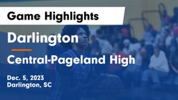 Darlington  vs Central-Pageland High Game Highlights - Dec. 5, 2023