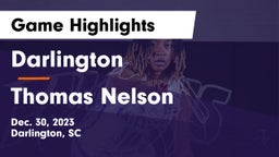 Darlington  vs Thomas Nelson  Game Highlights - Dec. 30, 2023