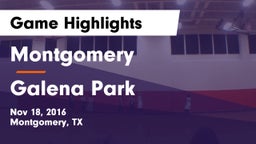 Montgomery  vs Galena Park  Game Highlights - Nov 18, 2016
